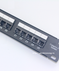 patch panel amp rj11 25 port cat3